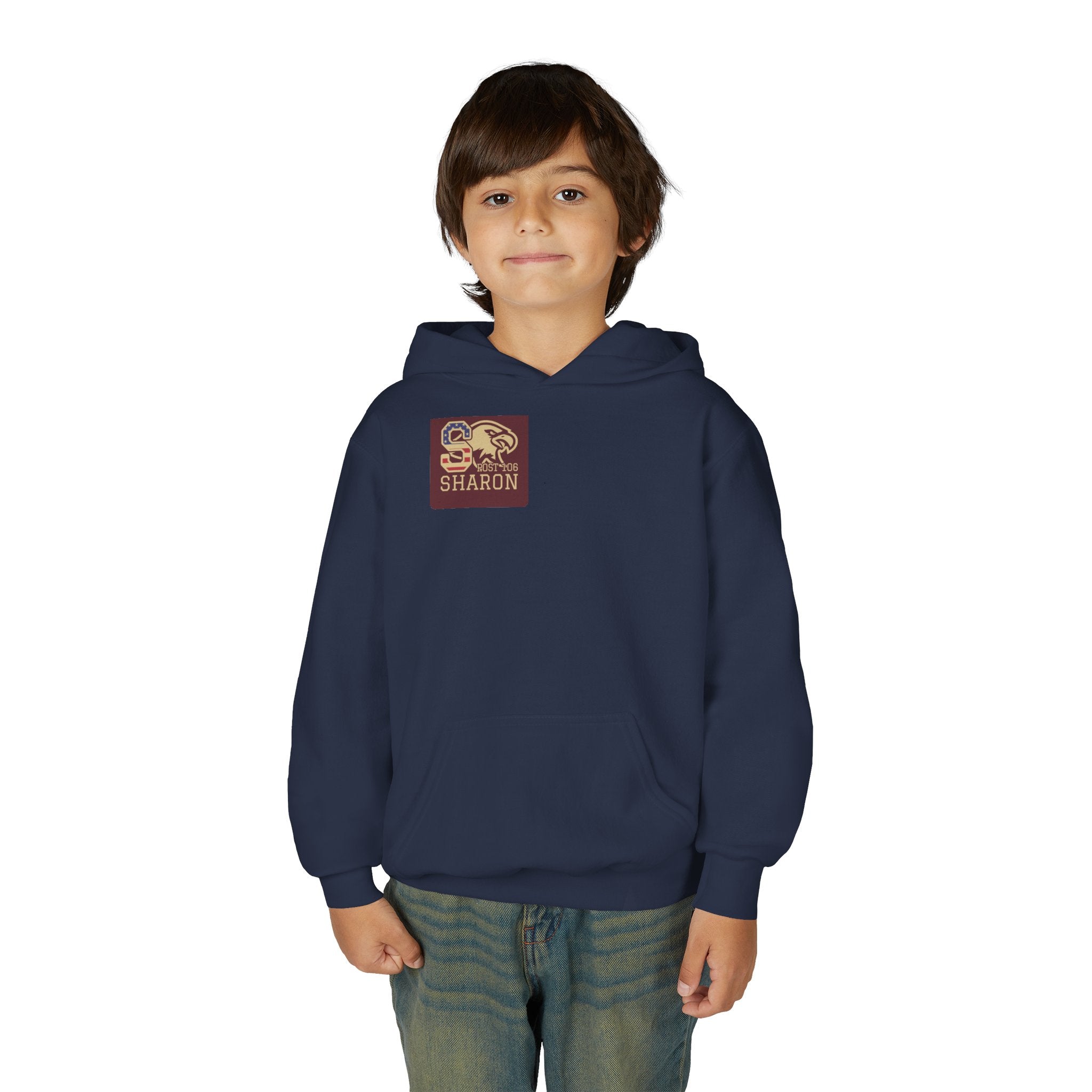 Sharon Legion Baseball — Youth Heavy Blend Hooded Sweatshirt