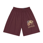 Maroon Sharon Post 106 Sports Shorts