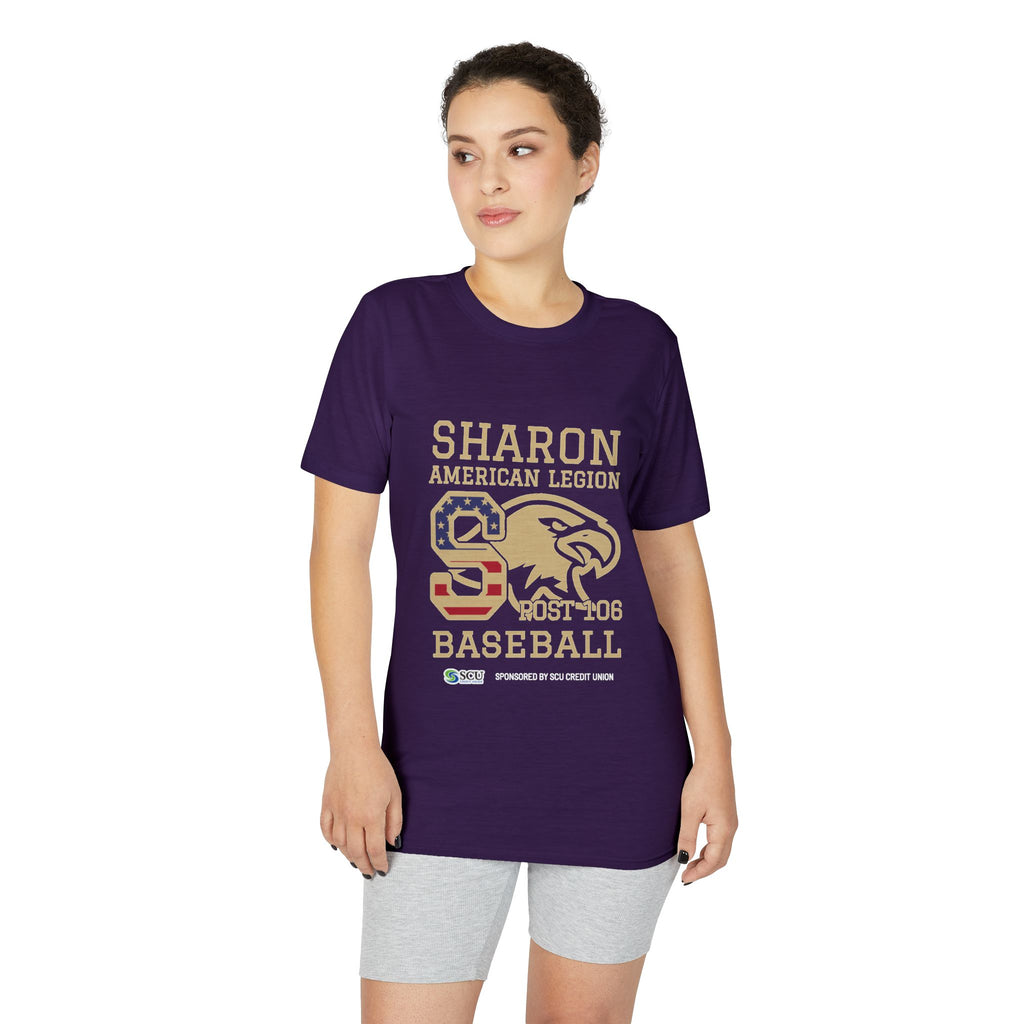 TEST of Sharon American Legion Baseball Eagle Logo Performance T-Shirt