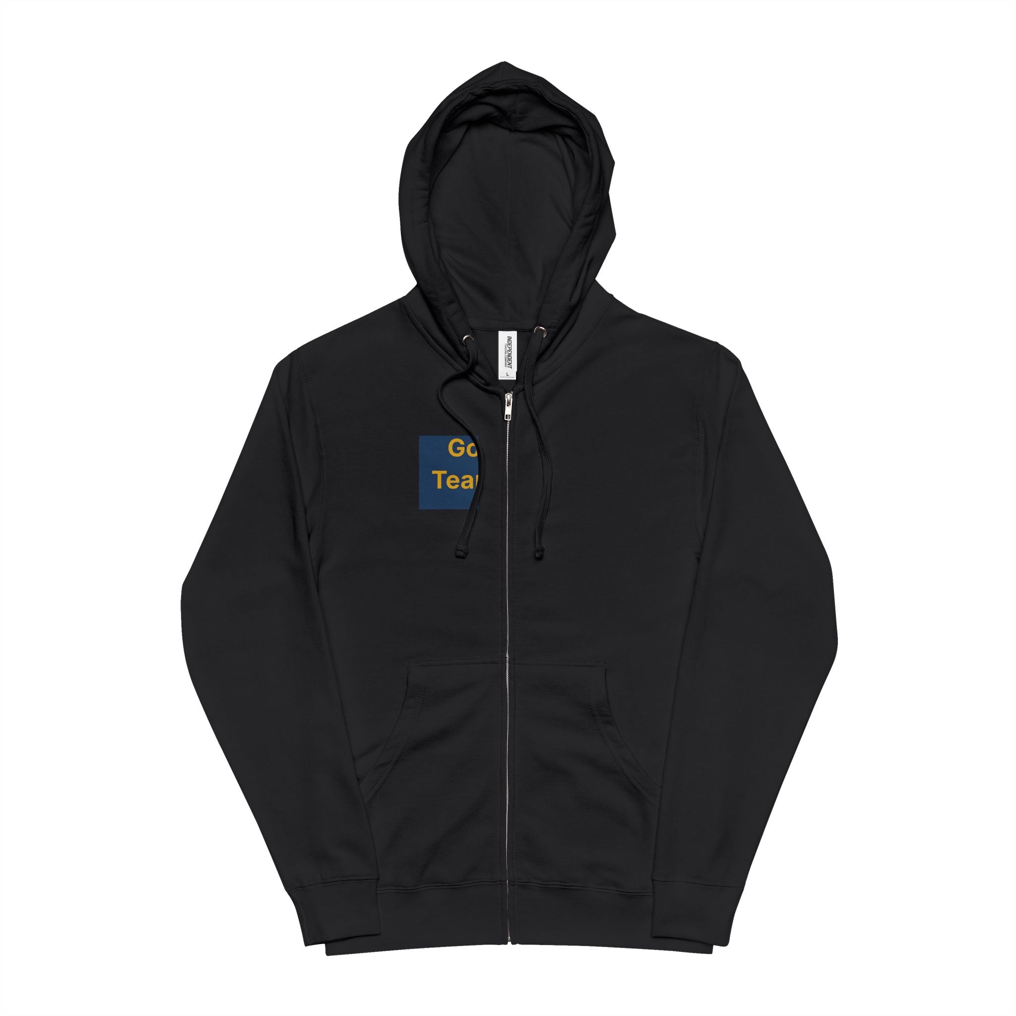 Go Team — Unisex Fleece Zip Up Hoodie