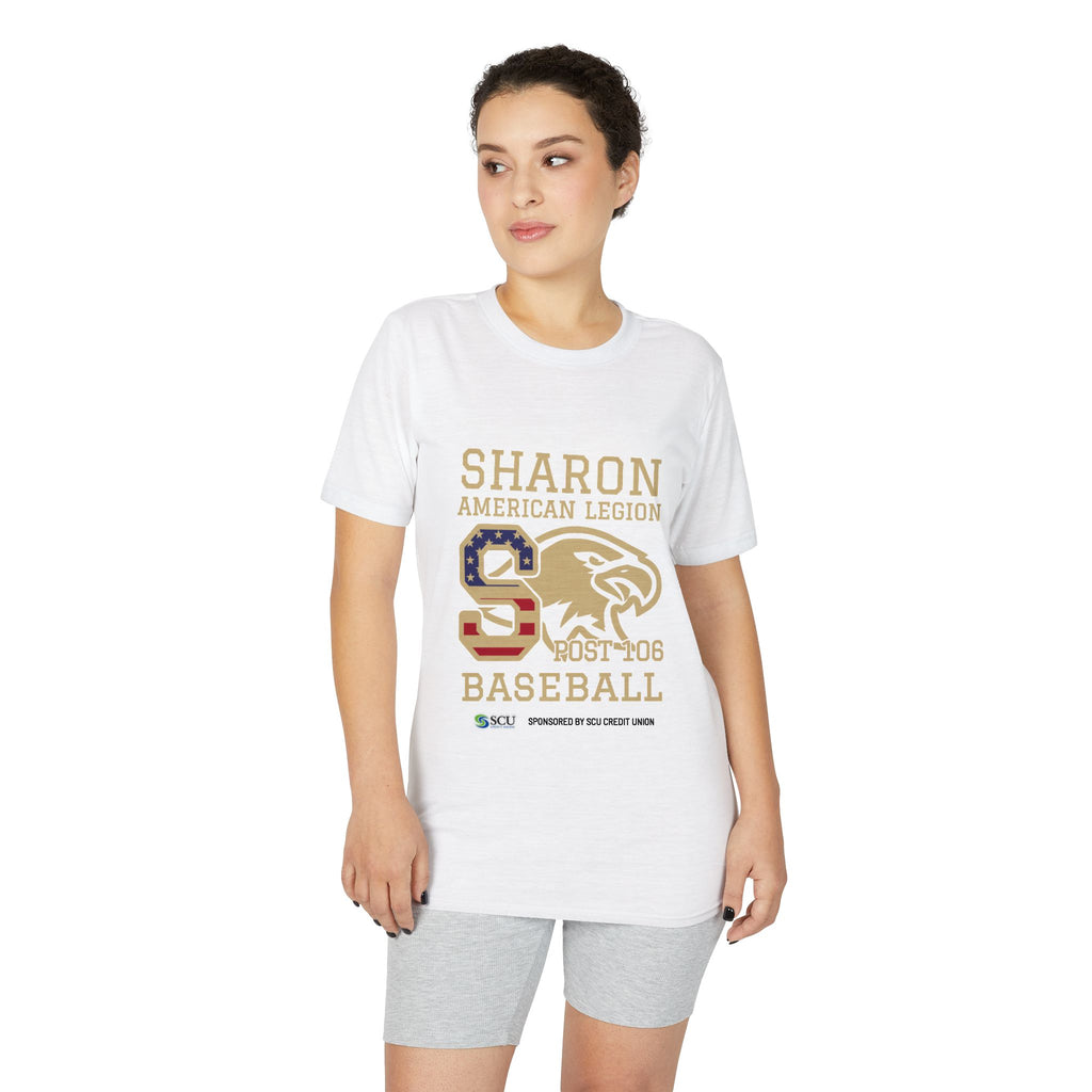 Sharon American Legion Baseball Eagle Logo Performance T-Shirt