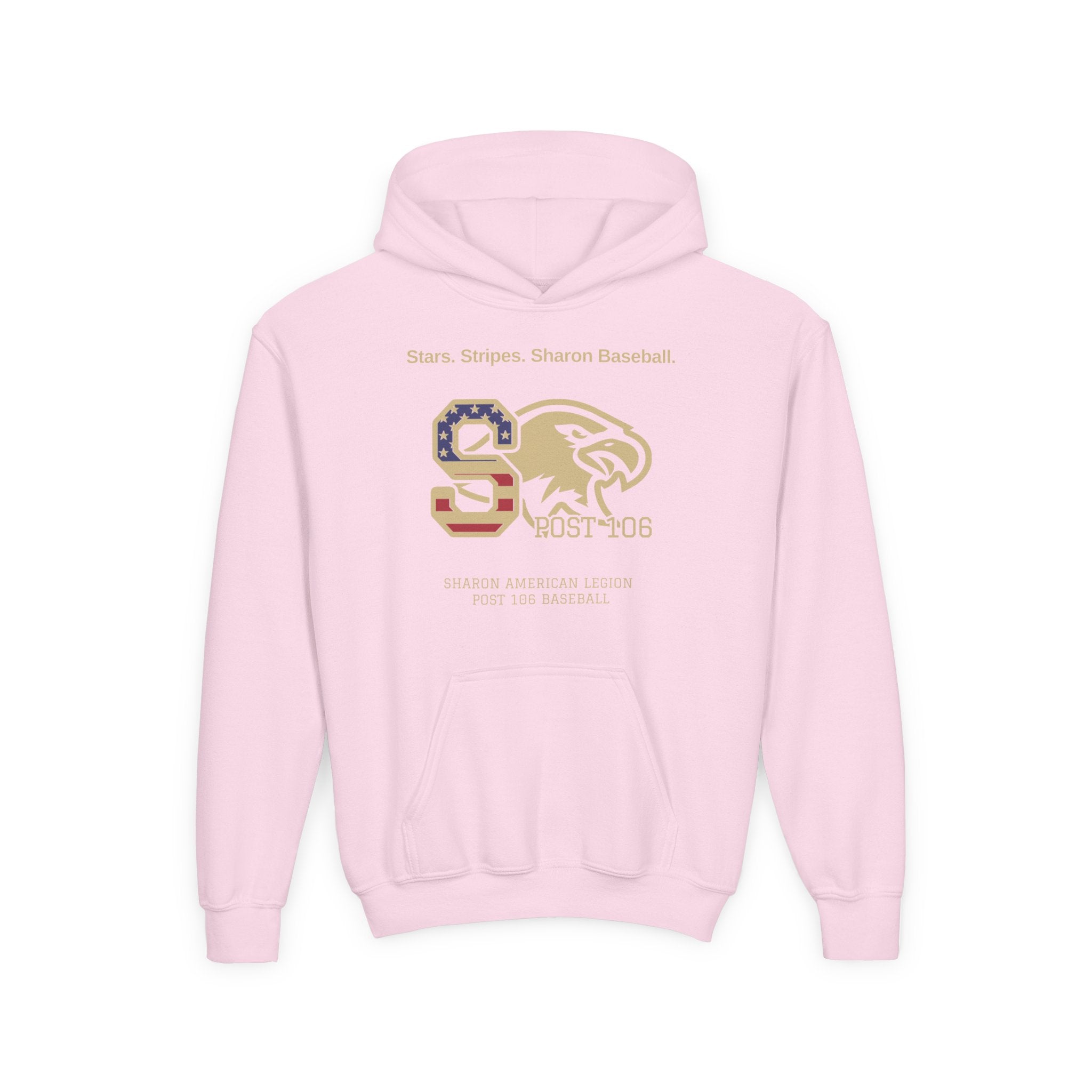 Sharon Legion Baseball — Youth Heavy Blend Hooded Sweatshirt