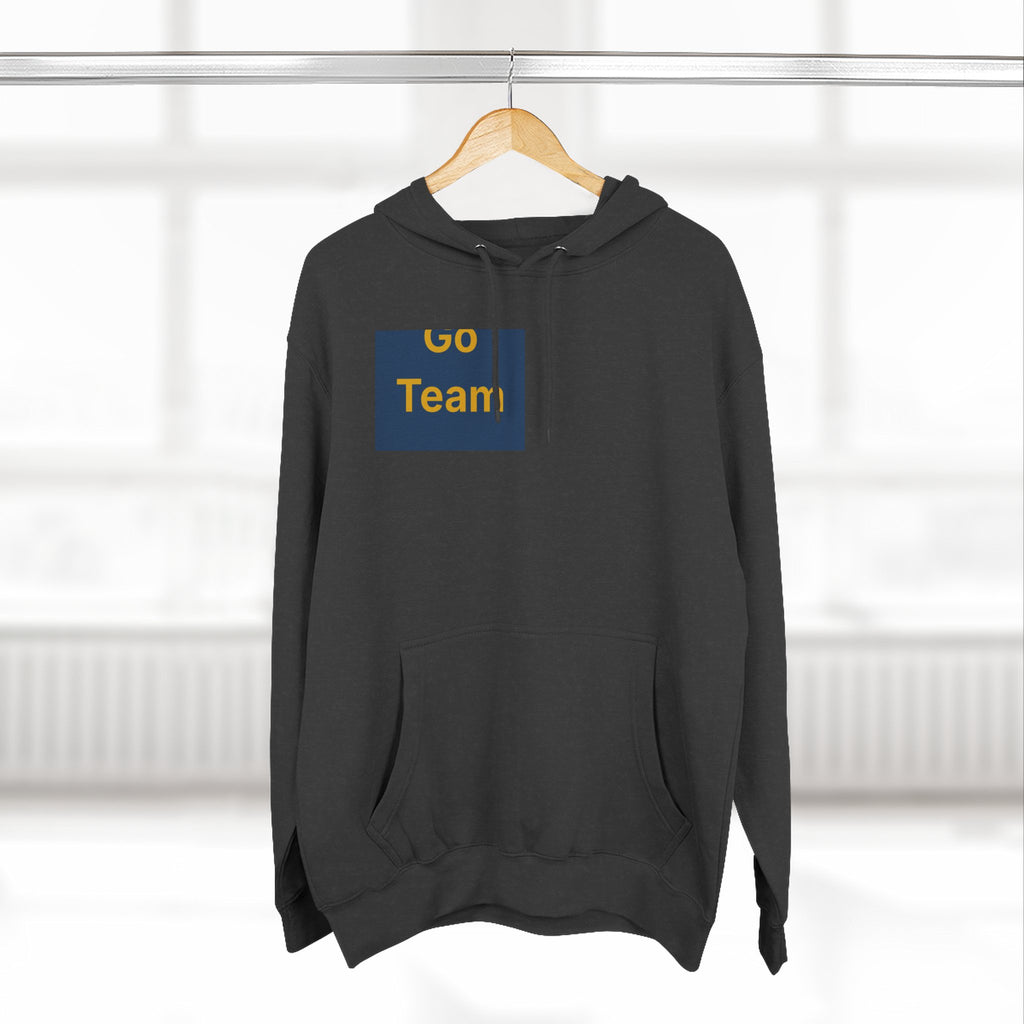 Go Team — Three-Panel Fleece Hoodie
