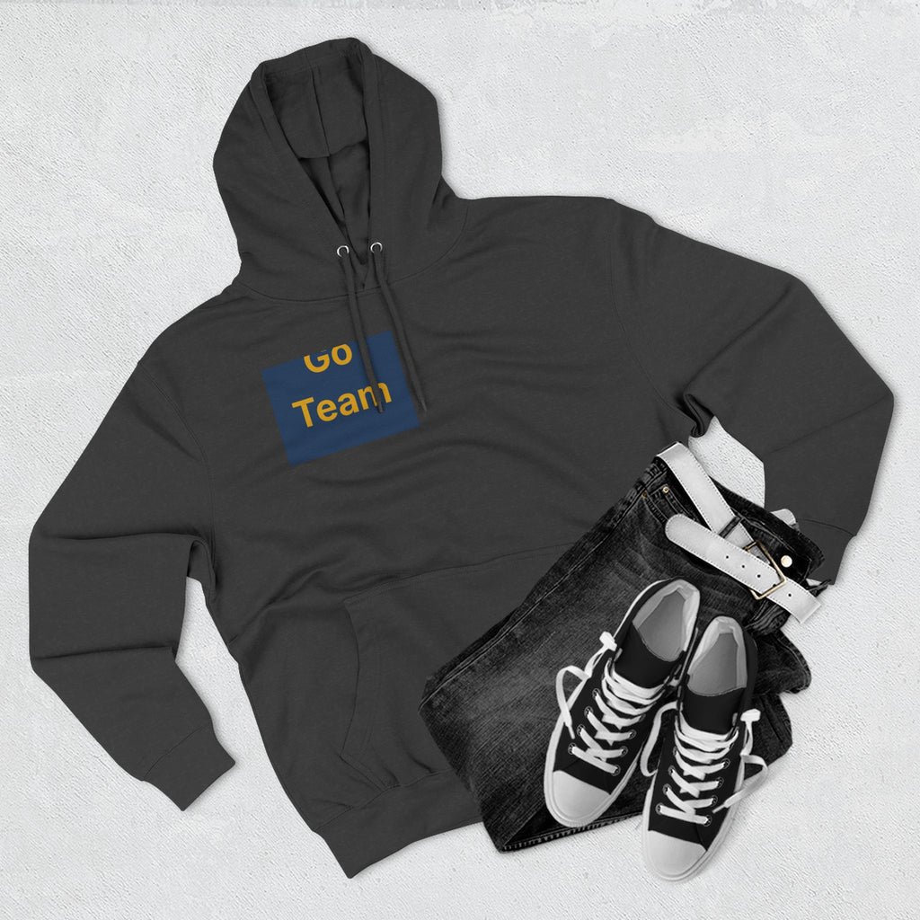 Go Team — Three-Panel Fleece Hoodie