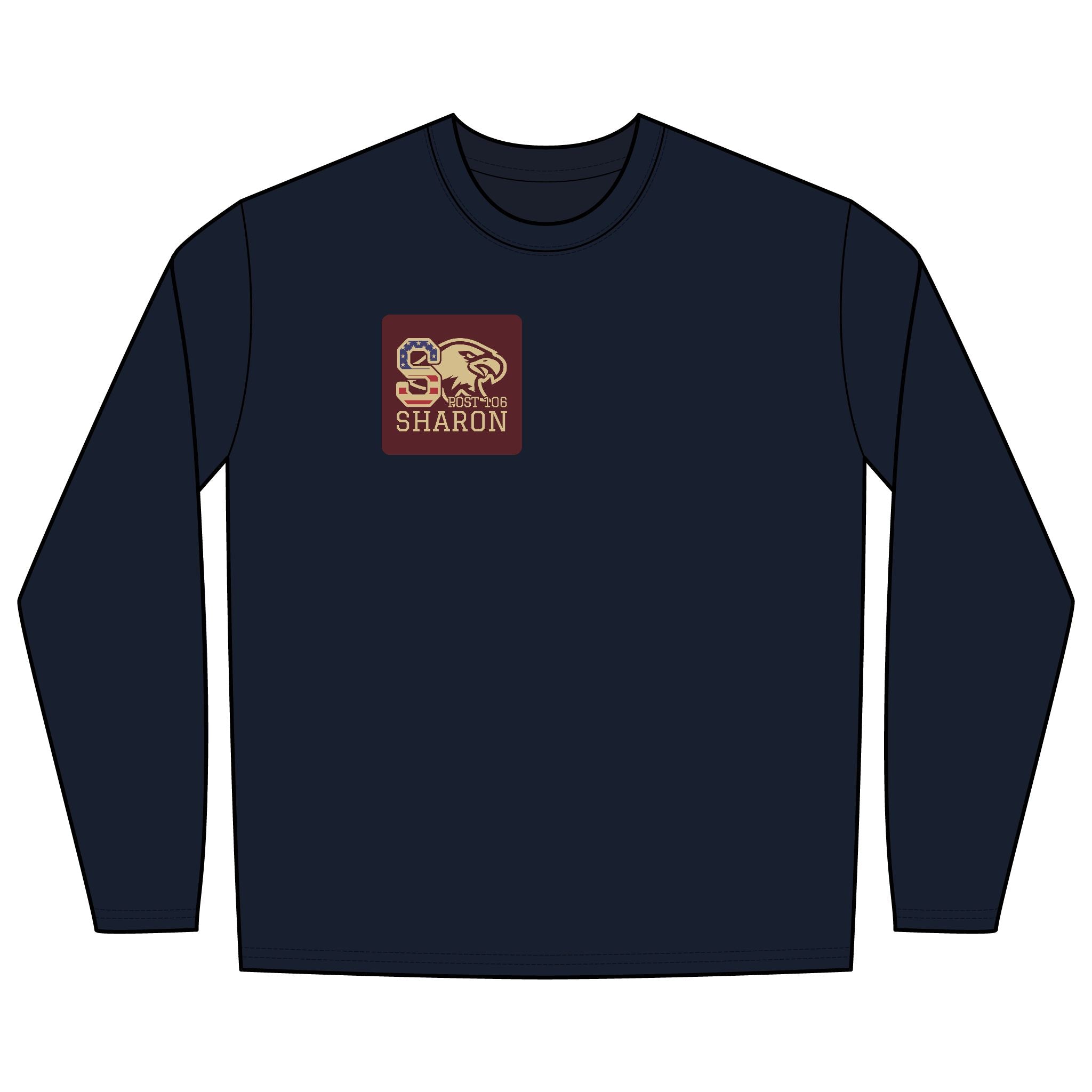 Sharon Legion Baseball — Unisex Long Sleeve T-Shirt